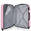 Średnia walizka KEMER SOLIER 870 Jasnoróżowa - min. zamówienie 20 / 50 / 100 szt.