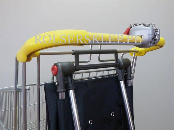 Wózek na zakupy Rolser I-Max Tweed Logic RSG Marino SKŁADANY DUŻE KOŁA