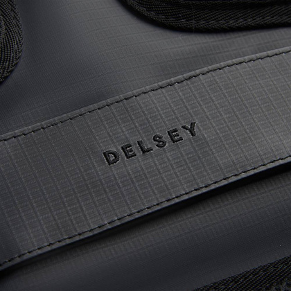 Delsey Raspail Plecak miejski na laptopa czarny wodoodporny