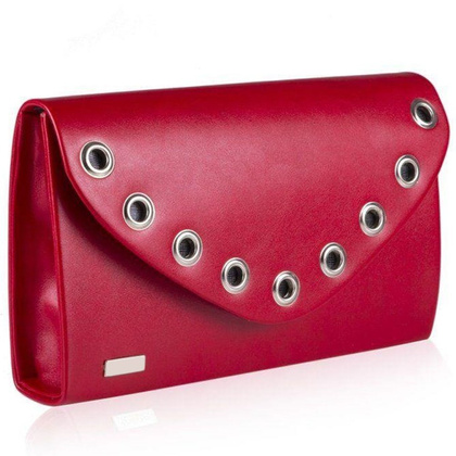 Kopertówka damska z łańcuszkiem KEMER SOLIER F21 Czerwona - min. zamówienie 20 / 50 / 100 szt.