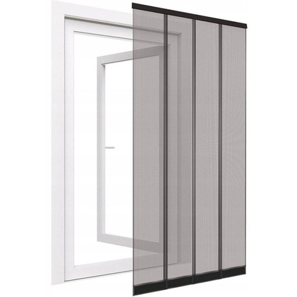 Moskitiera drzwiowa lamelowa 100x220 poliester+taśma rzep