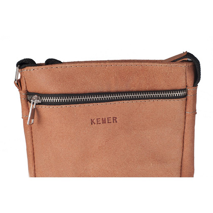Torba skórzana KEMER S6 Brązowa - min. zamówienie 20 / 50 / 100 szt.