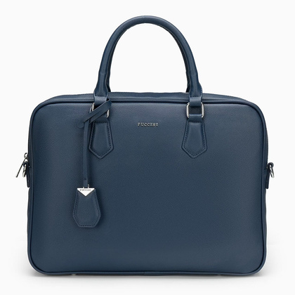 Torba damska na laptop do 15" PUCCINI FASHION BLXP0128L 7A Granatowa