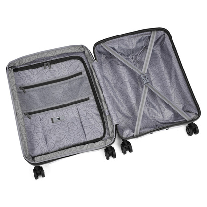 Mała kabinowa walizka RONCATO WAVE SPOT 419743 Czarna