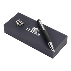 Zestaw upominkowy Festina długopis i spinki do mankietów - FJM221C + FSC1414A