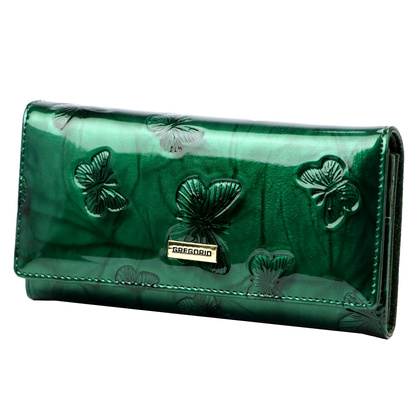 Portfel damski skórzany PELLUCCI BTS-100 Czerwony