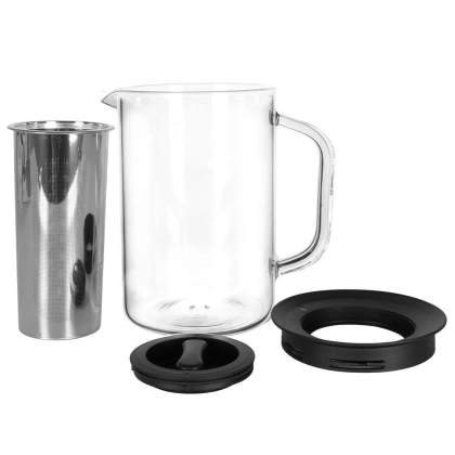 Dzbanek z sitkiem do zaparzania imbryk czajnik zaparzacz do herbaty ziół 1,6 l