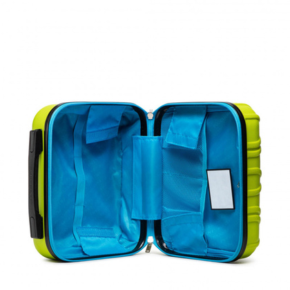 Kufer twardy PUCCINI CALIFORNIA ABSQM018 5B Limonkowy