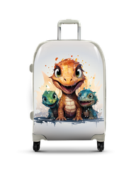 Średnia walizka Dinozaur2