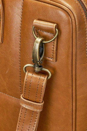 SKÓRZANA MĘSKA TORBA NA LAPTOPA SOLIER SL21 BELFAST - min. zamówienie 20 / 50 / 100 szt.