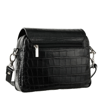 Skórzana listonoszka Canaletto z wzorem krokodyla – elegancja i funkcjonalność na co dzień TD655s121-A