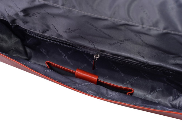 Torebka damska skórzana BELLUCCI R130-40-S1-154 Pomarańczowa - min. zamówienie 20 / 50 / 100 szt.