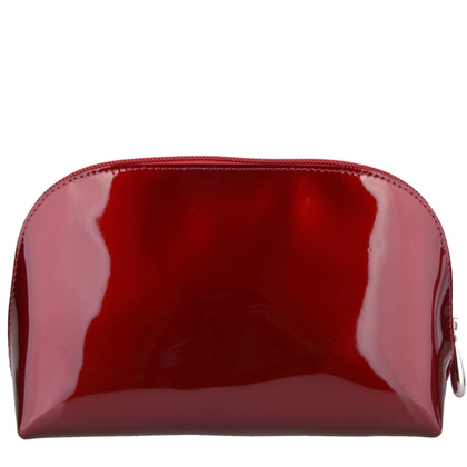 Kosmetyczka skórzana KEMER KO 252 Bordo lakier - min. zamówienie 20 / 50 / 100 szt.
