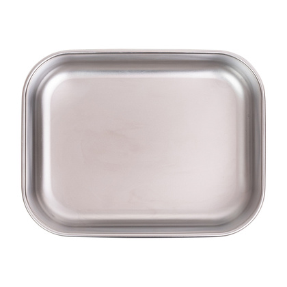 Pojemnik stalowy na lunch 800ml, srebrny