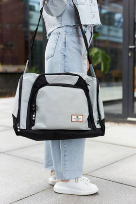 Pojemna torba sportowo-podróżna