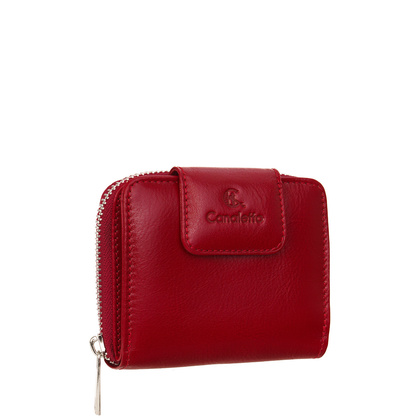 Portfel damski Canaletto z naturalnej skóry garbowanej roślinnie PD1023cs165GR RFID