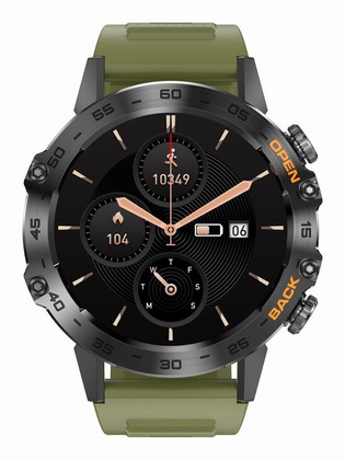 SMARTWATCH MĘSKI GRAVITY GT9-12 - WYKONYWANIE POŁĄCZEŃ, CIŚNIENIOMIERZ (sg021l)