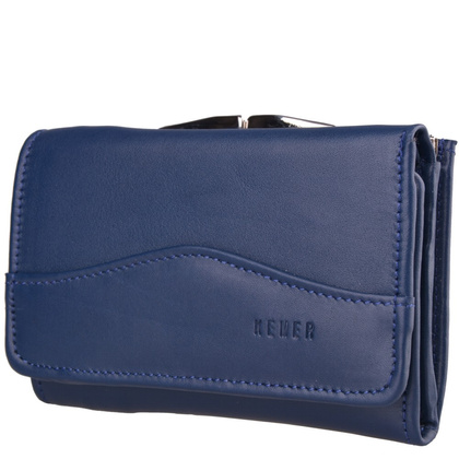 Portfel damski skórzany KEMER P25 LK Granat - min. zamówienie 20 / 50 / 100 szt.