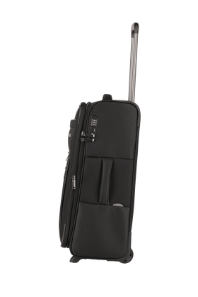 Średnia walizka TRAVELITE Capri 089808-01 Czarna