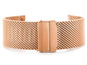 Bransoleta Pacific M8 - siatka HQ - rosegold 22mm