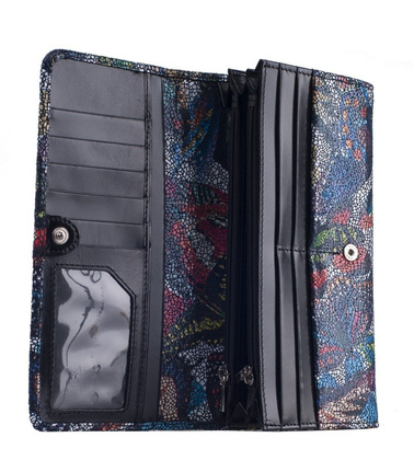 Portfel damski skórzany KEMER 272D/MOT+DF-01-S2-23 - min. zamówienie 20 / 50 / 100 szt.