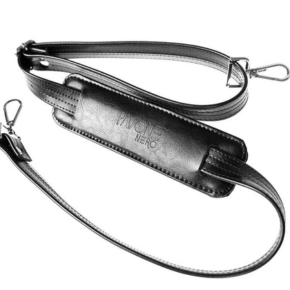 Skórzana aktówka teczka męska na dokumenty czarna - Pavone Nero Como 2270 BL