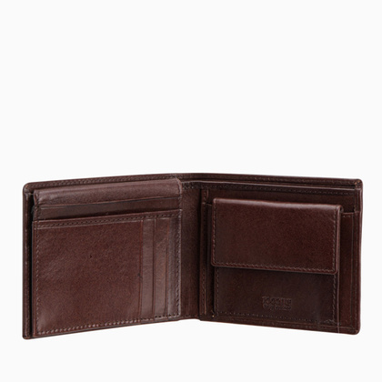 Portfel męski skórzany PUCCINI ROME CR8825 2 Brązowy