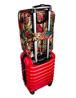 Plecak Torba podróżna podręczna PELLUCCI RGL Wizzair 37A USB Liście