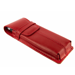 061 Piórnik Duży twardy - czerwony KEMER