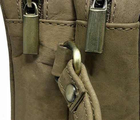 Skorzana saszetka do reki