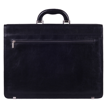 Teczka męska skórzana KEMER TS7-01-S2-1361 Czarna - min. zamówienie 20 / 50 / 100 szt.