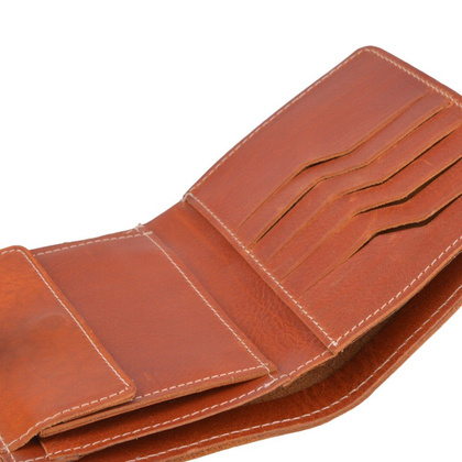 Portfel męski skórzany KEMER 366 Rudy - min. zamówienie 20 / 50 / 100 szt.