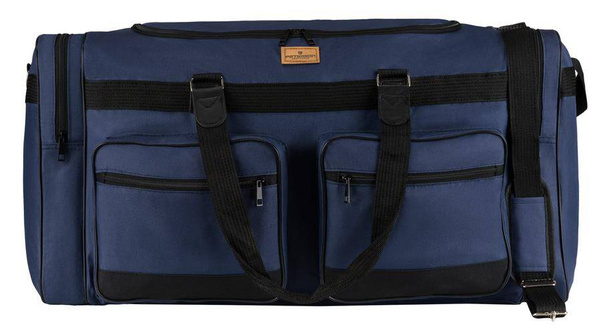 Duża, turystyczna torba podróżna z poliestru