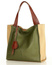 Modny skórzany shopper MAZZINI - Portofino Max multi moro zieleń militare - min. zamówienie 20 / 50 / 100 szt.