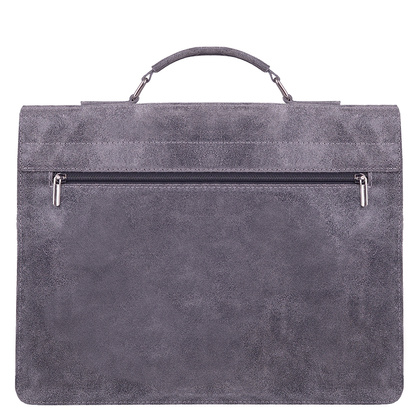 Torba skórzana na ramię KEMER CH 11 Szara - min. zamówienie 20 / 50 / 100 szt.