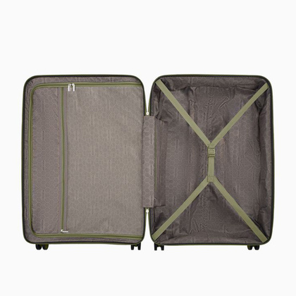 Duża walizka PUCCINI MAURITIUS PP025A 5A Oliwkowa