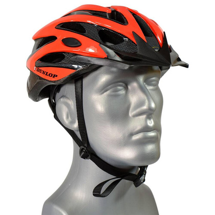 KASK ROWEROWY REGULOWANY DUNLOP MTB RED R.S (53-55CM)