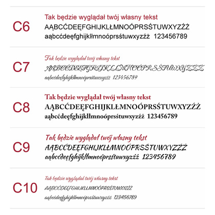 Skórzany brelok serce z Twoim napisem personalizowany prezent E25s165