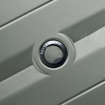 Delsey Comete + Slim mała szara walizka kabinowa na kółkach 55 cm