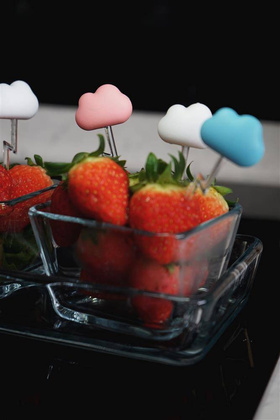 Wykałaczki do serwowania Cloud Party QL10255-BU-PK