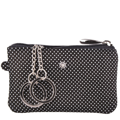 Etui na klucze skórzane KEMER KL 194 Czarny / Biały - min. zamówienie 20 / 50 / 100 szt.