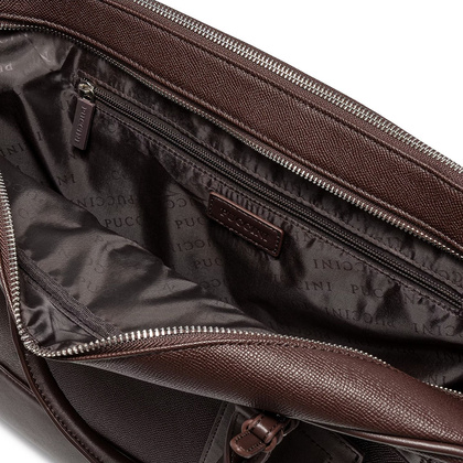 Plecak z miejscem na laptop 17" PUCCINI FASHION PM9035 2 Brązowy