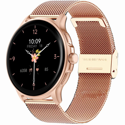 SMARTWATCH UNISEX GRAVITY GT12-4 - ROZMOWY BLUETOOTH, DODATKOWY PASEK (sg035d)