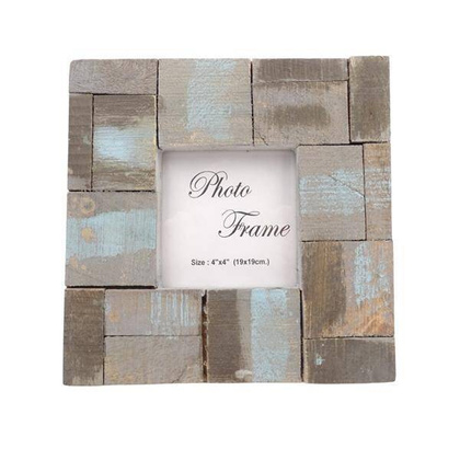 Drewniana ramka na zdjęcia 30350 mix - format 10x10cm