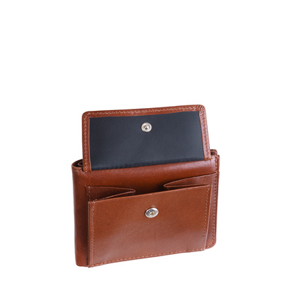 Mały skórzany portfel Canaletto – elegancja, funkcjonalność i ochrona RFID PD1055cs40GR