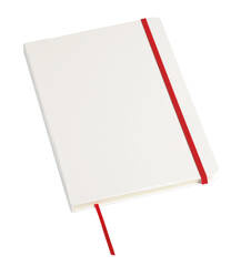 Notes AUTHOR w formacie A5, biały, czerwony
