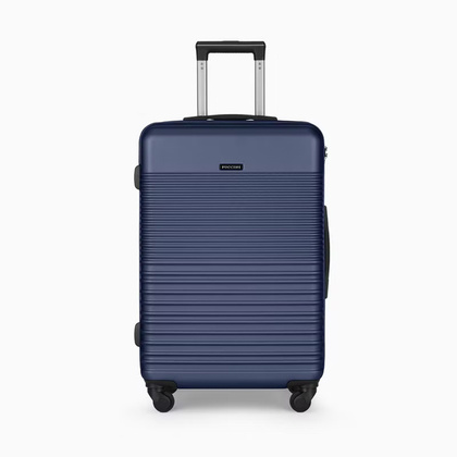 Średnia walizka PUCCINI ANTALYA ABS028B 7A Granatowa