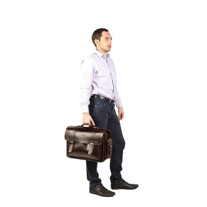 BIG kufer/plecak/torba KEMER VOOC Vintage P23 koniak