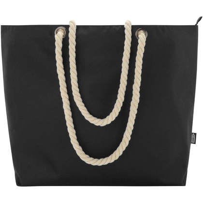 Panama torba termiczna na plażę z uchwytami ze sznurka wykonana z materiałów z recyklingu z certyfikatem GRS 23L