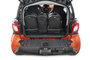SMART FORTWO COUPE EV 2020+ TORBY DO BAGAŻNIKA 3 SZT KJUST